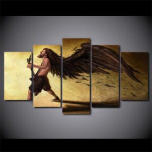 Classical Guitar 6 - Music 5 Panel Canvas Art Wall Decor