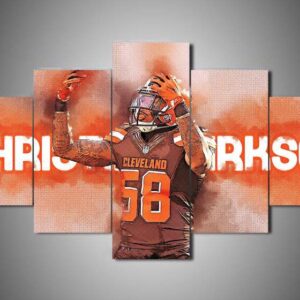 Cleveland Browns - Christian Kirksey - Sport 5 Panel Canvas Art Wall Decor