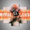 Cleveland Browns - Jamie Collins - Sport 5 Panel Canvas Art Wall Decor