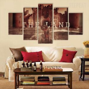 Cleveland Cavaliers Nba Star Player - Sport 5 Panel Canvas Art Wall Decor