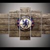 Club Chelsea - Sport 5 Panel Canvas Art Wall Decor