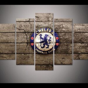 Club Chelsea - Sport 5 Panel Canvas Art Wall Decor