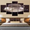 Coffee Cup Spoon 6 - Nature 5 Panel Canvas Art Wall Decor