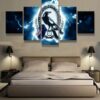 Collingwood Football Club - Sport 5 Panel Canvas Art Wall Decor