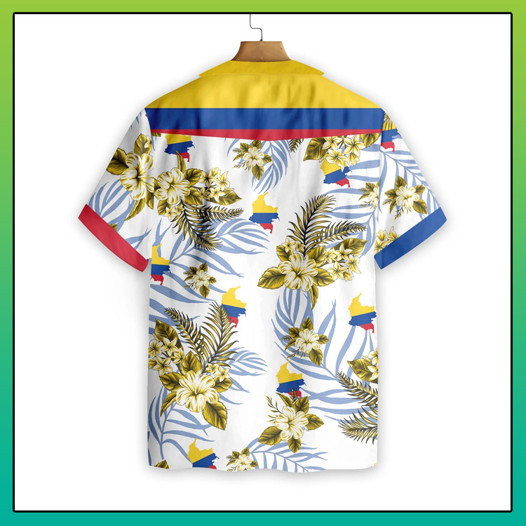 Colombia Proud Hawaiian Shirt Colombia Proud Hawaiian Shirt