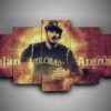 Colorado Rockies 1 - Sport 5 Panel Canvas Art Wall Decor