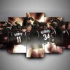 Colorado Rockies - Sport 5 Panel Canvas Art Wall Decor