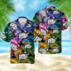 Colorful Pink Floyd Band All Over Print Hawaiian Shirt