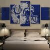 Colts Fans - Sport 5 Panel Canvas Art Wall Decor