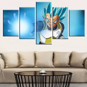 Comics Dragon Ball - Anime 5 Panel Canvas Art Wall Decor