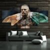 Conor Mcgregor 2 - Famous Person 5 Panel Canvas Art Wall Decor