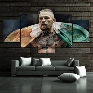 Conor Mcgregor 2 - Famous Person 5 Panel Canvas Art Wall Decor