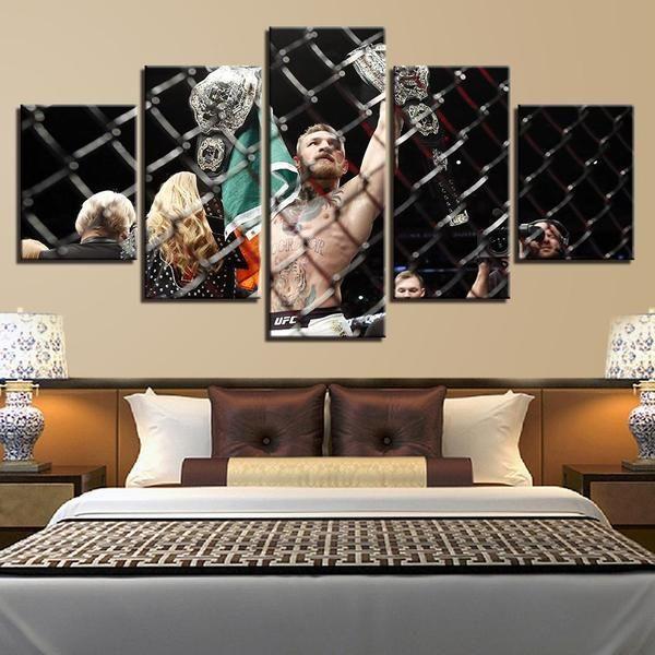 Conor Mcgregor - Famous Person 5 Panel Canvas Art Wall Decor Conor Mcgregor - Famous Person 5 Panel Canvas Art Wall Decor
