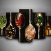 Cooking 2 - Kitchen 5 Panel Canvas Art Wall Decor