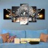 Counter Strike - Sport 5 Panel Canvas Art Wall Decor