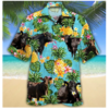 Cow And Pineaoole Pattern Hawaiian Shirt