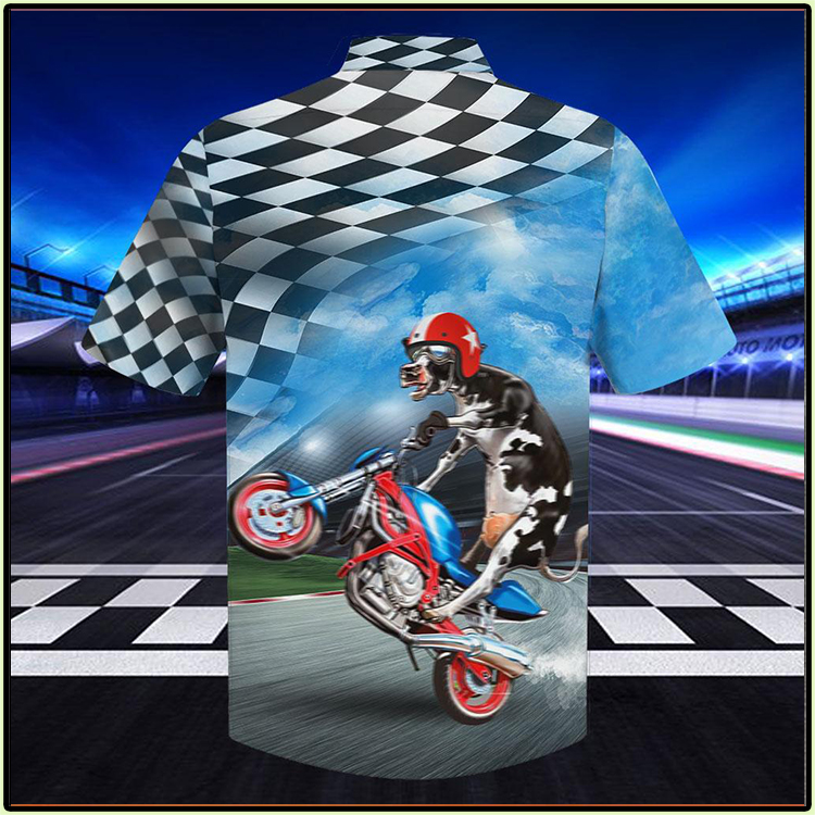 Cow Racing Hawaiian Shirt Cow Racing Hawaiian Shirt