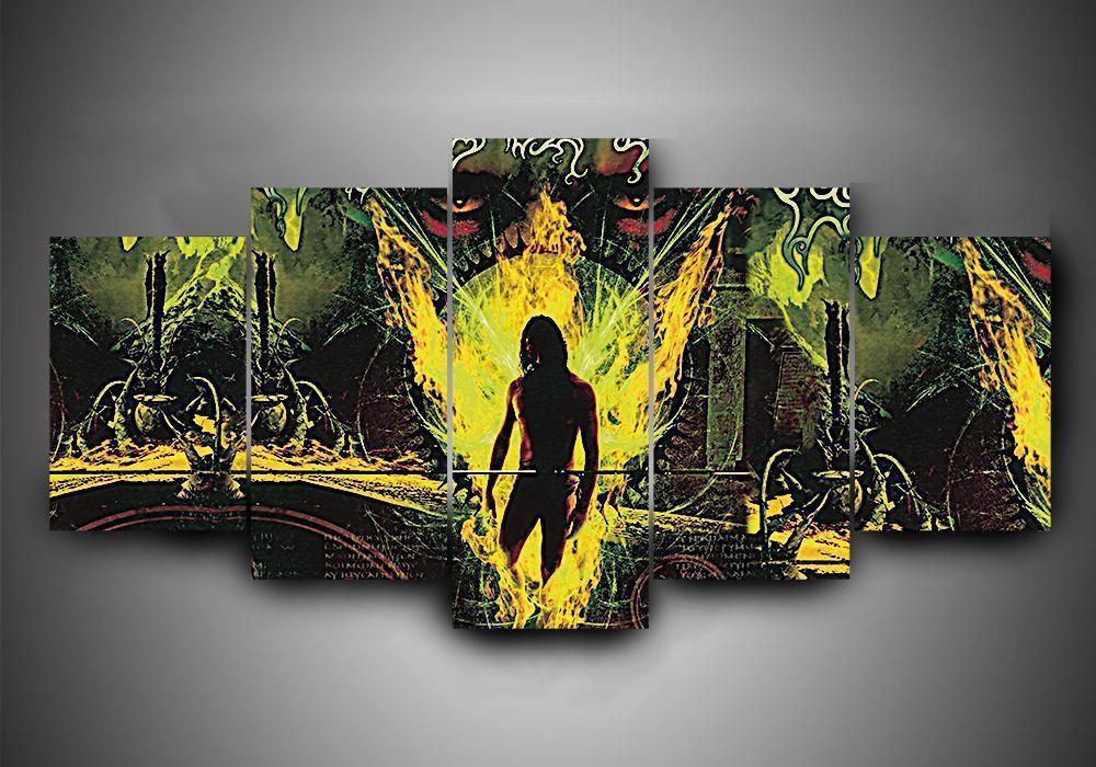 Cradle Of Filth 3 - Music 5 Panel Canvas Art Wall Decor Cradle Of Filth 3 - Music 5 Panel Canvas Art Wall Decor