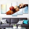 Cricket Sport - 5 Panel Canvas Art Wall Decor