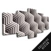Cubic - Abstract 5 Panel Canvas Art Wall Decor