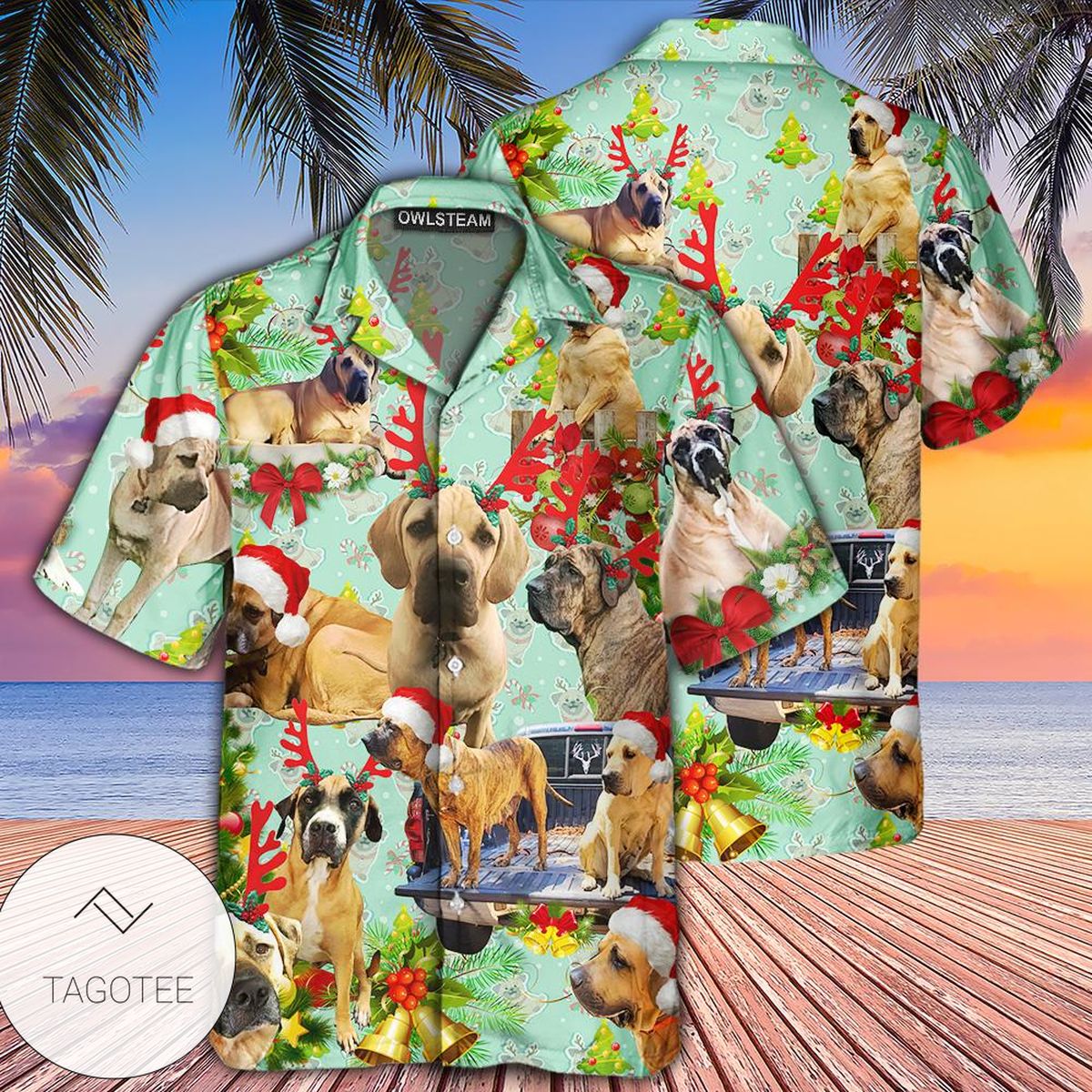 Cute Dogs Merry Christmas Hawaiian Shirt Cute Dogs Merry Christmas Hawaiian Shirt