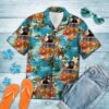 Dachshund Hippie Summer Hawaiian Shirt