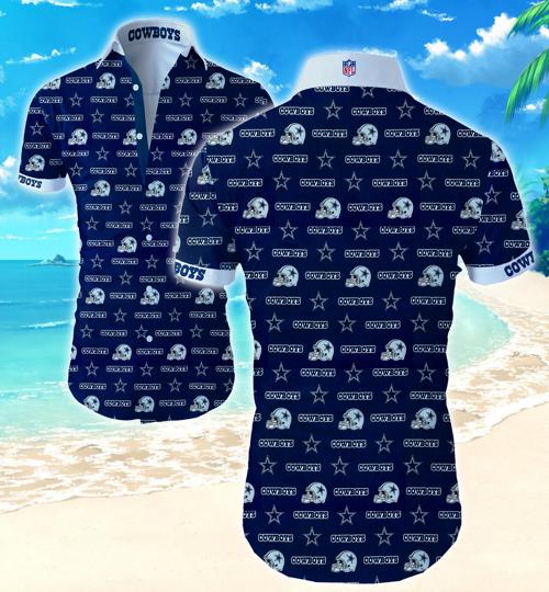 Dallas Cowboys Hawaiian Shirt Summer Button Up Dallas Cowboys Hawaiian Shirt Summer Button Up