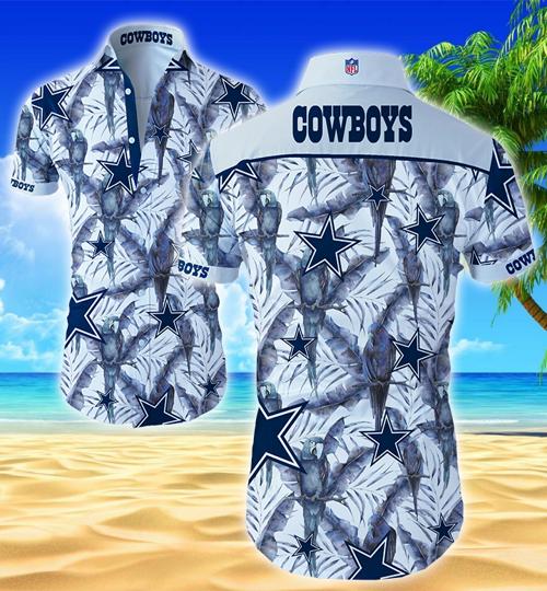 Dallas Cowboys Hawaiian Shirt Summer Button Up Dallas Cowboys Hawaiian Shirt Summer Button Up