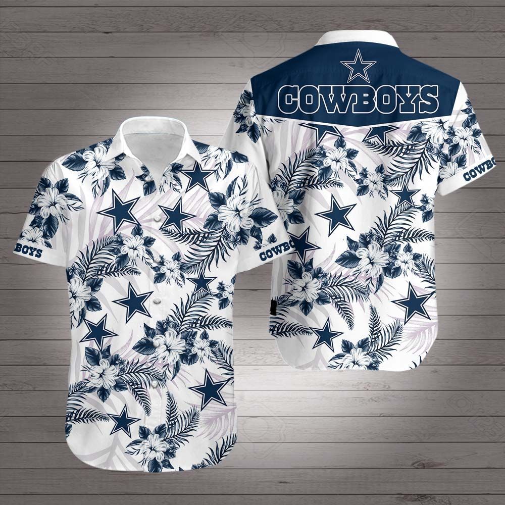 Dallas Cowboys Hawaiian Shirt Summer Button Up Dallas Cowboys Hawaiian Shirt Summer Button Up