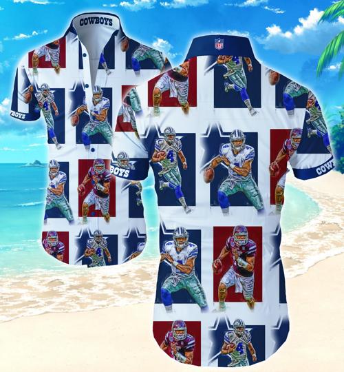 Dallas Cowboys Hawaiian Shirt Summer Button Up Dallas Cowboys Hawaiian Shirt Summer Button Up