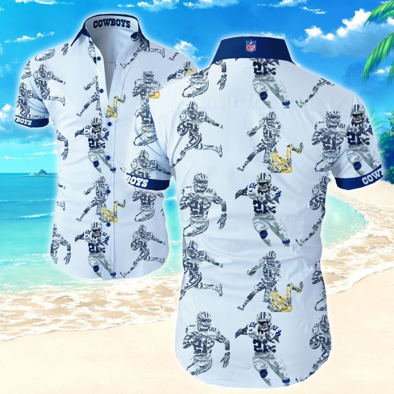 Dallas Cowboys Hawaiian Shirt Summer Button Up Dallas Cowboys Hawaiian Shirt Summer Button Up