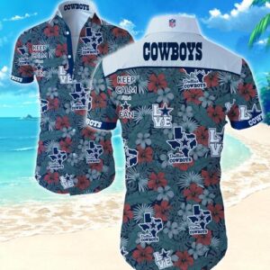 Dallas Cowboys Hawaiian Shirt Summer Button Up