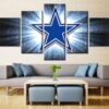 Dallas Cowboys Sport Team - Sport 5 Panel Canvas Art Wall Decor