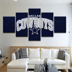 Dallas Cowboys - Sport 5 Panel Canvas Art Wall Decor