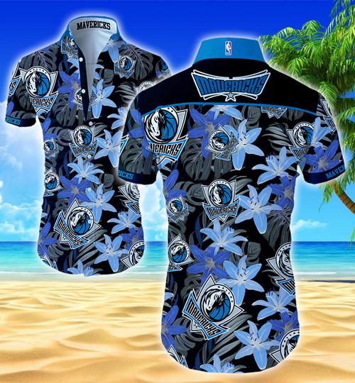 Dallas Mavericks Hawaiian Shirt Summer Button Up Dallas Mavericks Hawaiian Shirt Summer Button Up
