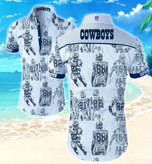 Dalllas Cowboys Hawaiian Shirt Summer Button Up Dalllas Cowboys Hawaiian Shirt Summer Button Up
