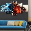 Dante And Vergil - Movie 5 Panel Canvas Art Wall Decor