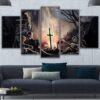 Dark Soul 1 - Gaming 5 Panel Canvas Art Wall Decor
