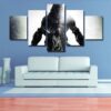 Darksiders 02 - Gaming 5 Panel Canvas Art Wall Decor