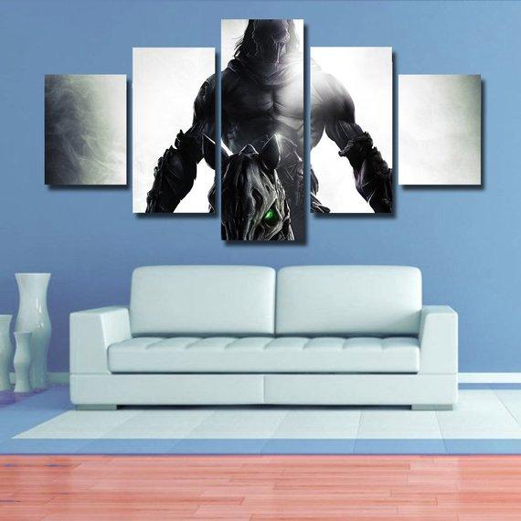 Darksiders 02 - Gaming 5 Panel Canvas Art Wall Decor Darksiders 02 - Gaming 5 Panel Canvas Art Wall Decor