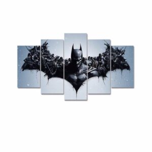 Dc Batman Hero - Dc 5 Panel Canvas Art Wall Decor