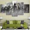 Dead Space Crysis Mass Effect - Gaming 5 Panel Canvas Art Wall Decor
