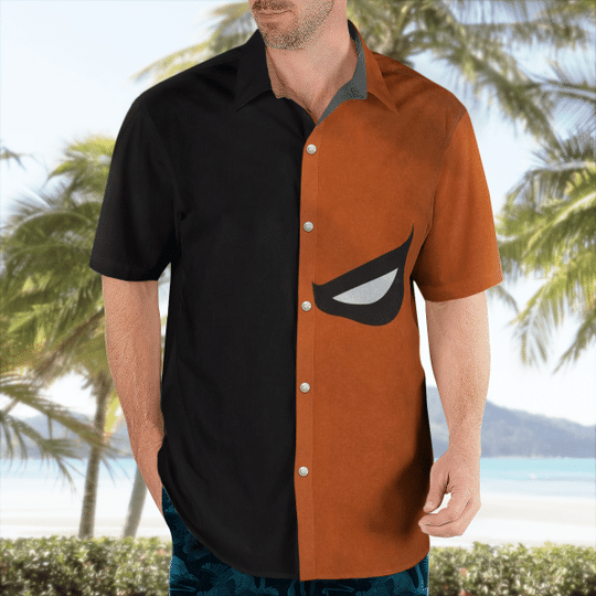 Deathstroke Cosplay Hawaiian Shirt Deathstroke Cosplay Hawaiian Shirt