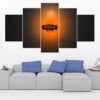 Defeat - League Of Legends - Gaming 5 Panel Canvas Art Wall Decor