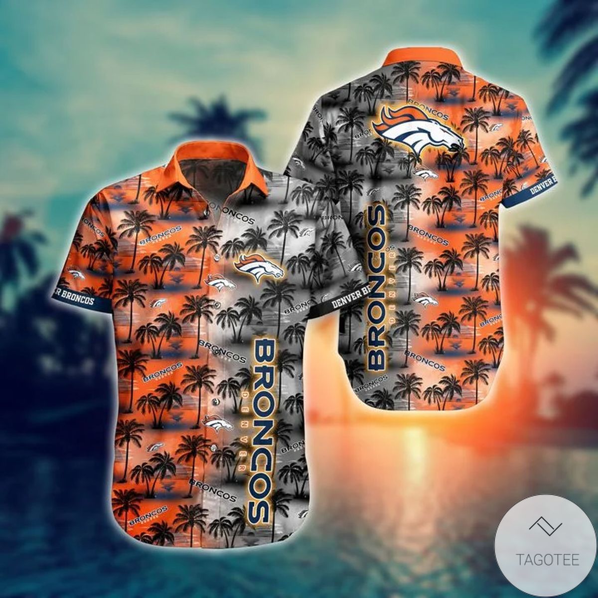 Denver Broncos Nfl Hawaiian Shirt Denver Broncos Nfl Hawaiian Shirt