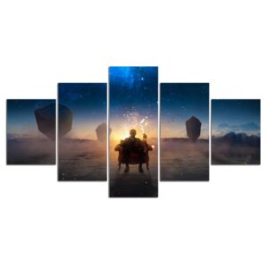 Detective - Movie 5 Panel Canvas Art Wall Decor