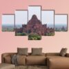 Dhammayangyi Temple In Myanmar - Nature 5 Panel Canvas Art Wall Decor