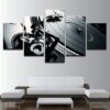 Dj Turntable 1 - Music 5 Panel Canvas Art Wall Decor