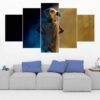 Dobby Harry Potter - Movie 5 Panel Canvas Art Wall Decor