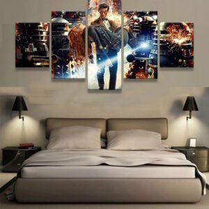 Doctor Who 1 - Movie 5 Panel Canvas Art Wall Decor